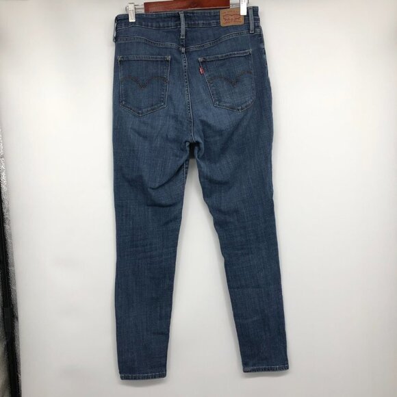 Levi's Blue Story 721 High Rise Skinny Jeans size 32x30 - Picture 4 of 16